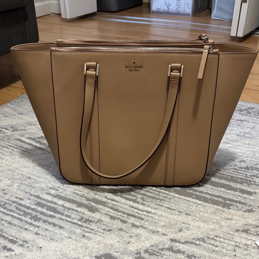 Kate Spade Brown Leather Tote